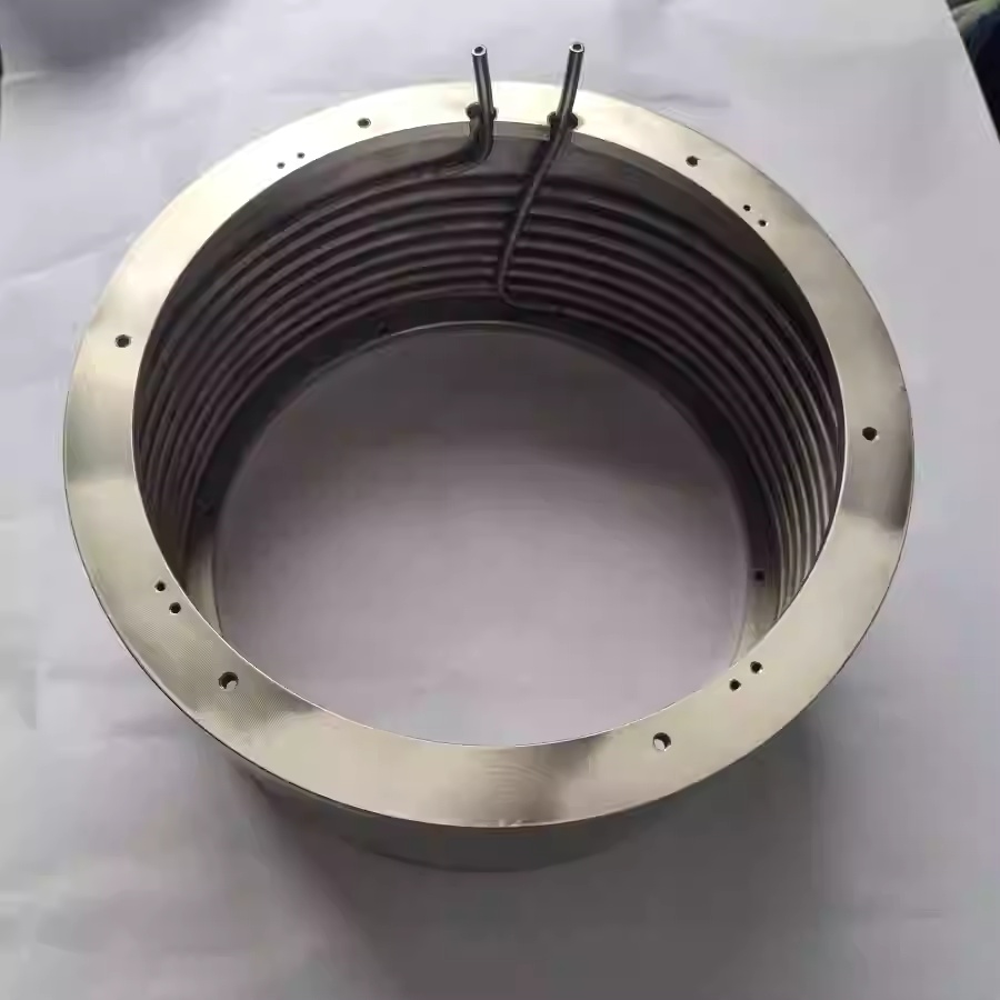 Vacuum mechanical equipment brazed water-cooled cylinder condenser cooling coil internal coil cold trap jacket